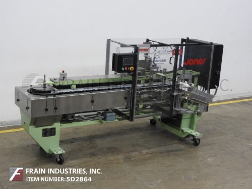 IMV5半自动间歇运动立式纸箱机,速度为每分钟25到60个纸箱