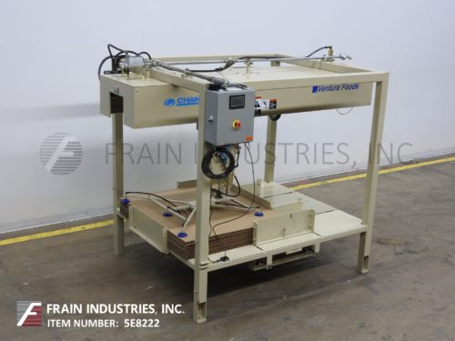 Chantland码垛机滑板进料器滑板照片