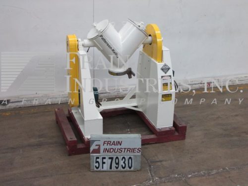 照片帕特森凯利混合器粉末双壳1立方英尺