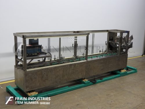 包装机械纸箱半卧式照片。胶水(半)ELM120