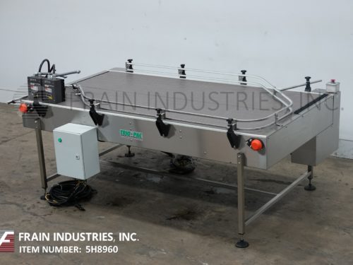 Trio Pac Inc unscrambler蓄能器照片48“W x 92”l