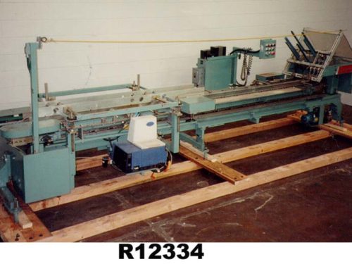 Langen Cartoner Semi horizon的照片。胶水(半)B1朗根B1纸箱半自动水平连续胶120 cpm