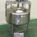 精密不锈钢罐加工器缩略图200 GAL 200 GAL,304L S / S,JKT,刮