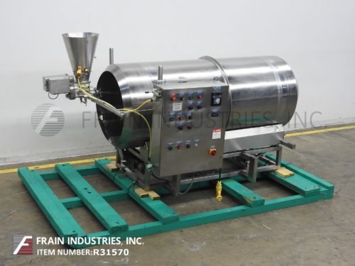 喷雾动态锅的照片,旋转系统38“直径