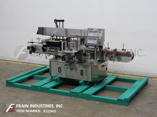 Tronics贴标器前/后背和包装S3S照片