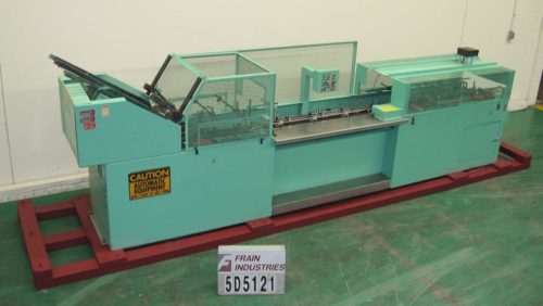 Bivans Cartoner Semi horizon的照片。塔克(半)60 Bivans Cartoner半自动卧式纸箱机15- 60cpm