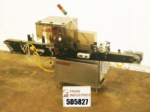 Posimat GIRAMAT直列瓶定位器，容量为200bpm