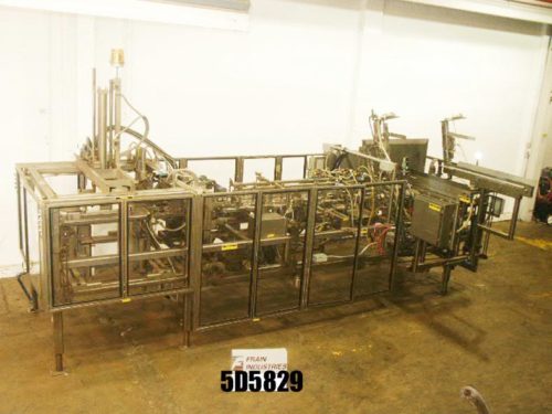 Pearson案例设置的照片，托盘托盘胶水H103 Pearson S / S牵引器能够20cpm