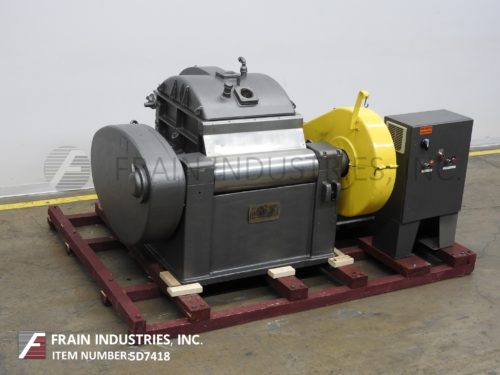 Baker Perkins / B P Process EQ搅拌机贴双臂照片