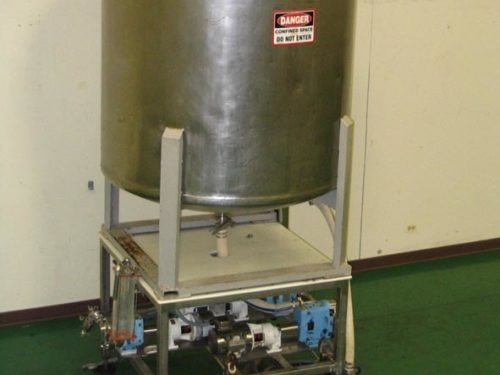 Waukesha坦克SS单壁500 GAL的照片