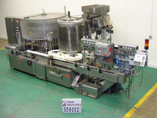 照片的美国装瓶器完整线液体48HD