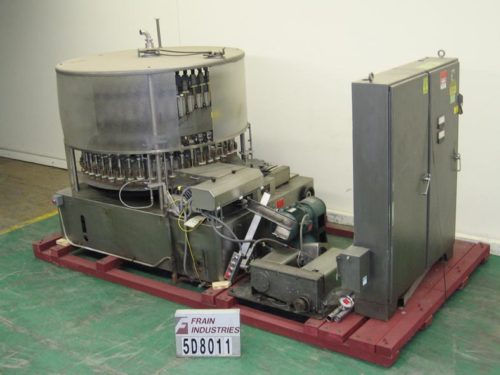 照片的美国装瓶机灌装液体Grav/Press GE48LS