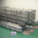 解读器蓄电池自动输送系统简图