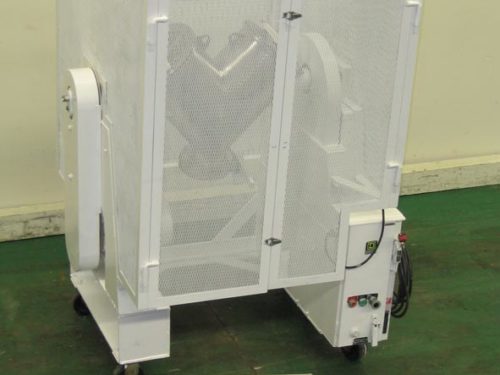 照片帕特森凯利混合器粉末双壳1 CU FT 1 CU FT Kynar内衬内部，S/S外壳