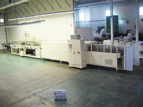 KISTERS的照片收缩捆扎机199 / 100DZ印刷膜，多车道，以每分钟120个循环