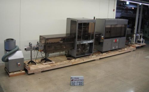 Intersleeve贴标器的照片SLEESER SA-2100DT收缩，220 ppm，