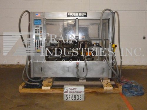 Krones Labeler胶包裹的照片canmatic 18