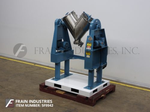 照片帕特森凯利混合器粉末双壳2立方英尺