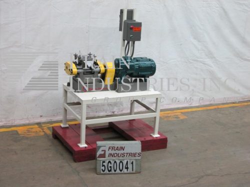 Baker Perkins / B P Process EQ搅拌机贴双臂照片