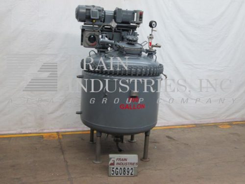 图片陶瓷涂层公司罐式反应器GL 500加仑