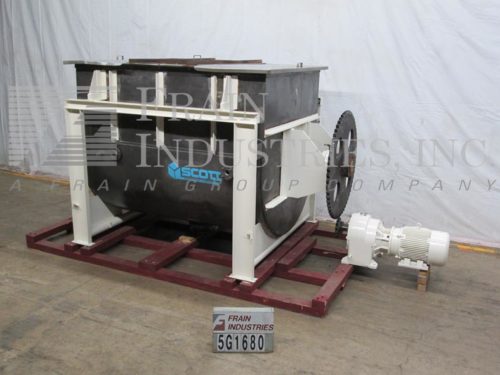 Scott Mixer Powder Ribbon S. S. 240 CU FT