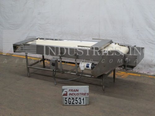 美国食品Eq Co AMFEC输送带23W X 105L照片