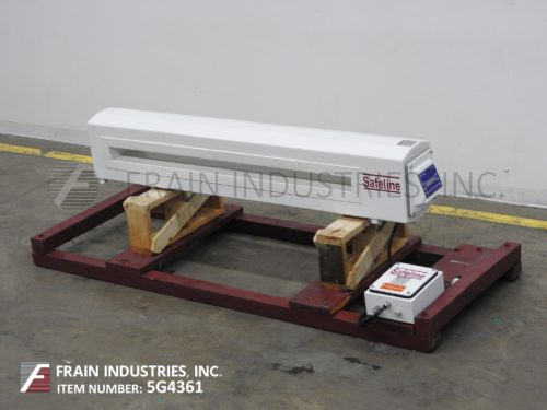 Safeline金属探测器头的照片只有PPH