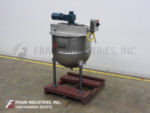 Groen Kettle Single Motion 100 GAL RA照片