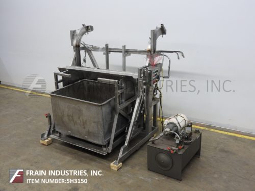 Photo of MTC / Materials Transportation Material Handling Tote Dump H-LE