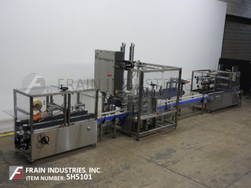 眼镜蛇包装有机箱包装机机器人完整线