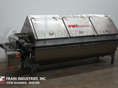 FMC Food Tech Blancher的照片旋转40英寸直径