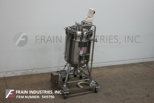 的照片Precision Stainless Tank Reactor SS 75 GAL