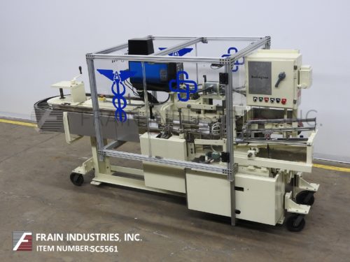 Redington Cartoner 9V半自动连续运动垂直胶盒机120cpm