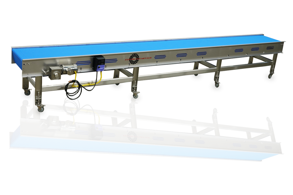 Custom Cut Metal 24″W X 240″L CC Conveyor