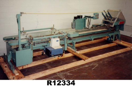 Langen装饰品半景观照片。胶水（半）B1 Langen B1盒半自动胶水连续120 CPM