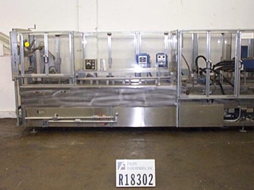 Adco纸盒半景观照片。胶水（半）15 esd二手箱式