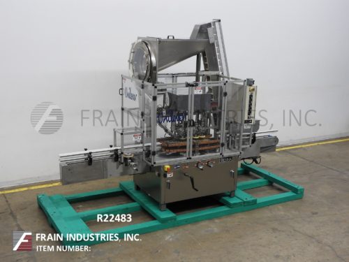 树脂盖笔UN40-1204树脂自动4站羽毛盖能力13毫米到89毫米帽和300 cpm