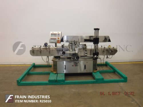 Tronics贴标器前/后背和包装S3S照片