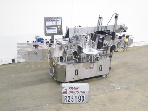 Tronics贴标器前/后背和包装S3S照片