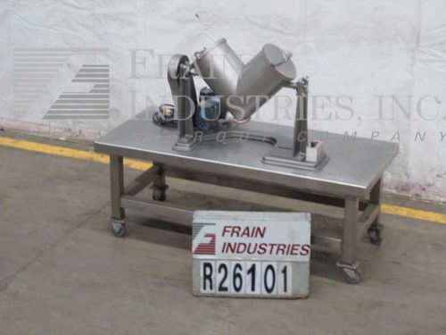 照片帕特森凯利混合器粉末双壳8夸脱