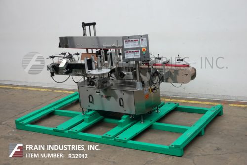 Tronics贴标器前/后背和包装S3S照片