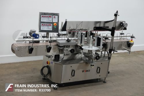 Tronics贴标机前/后和包裹S3S的照片