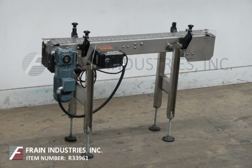 照片的BMI / Benda MFG输送台顶部4½“W X 56”L